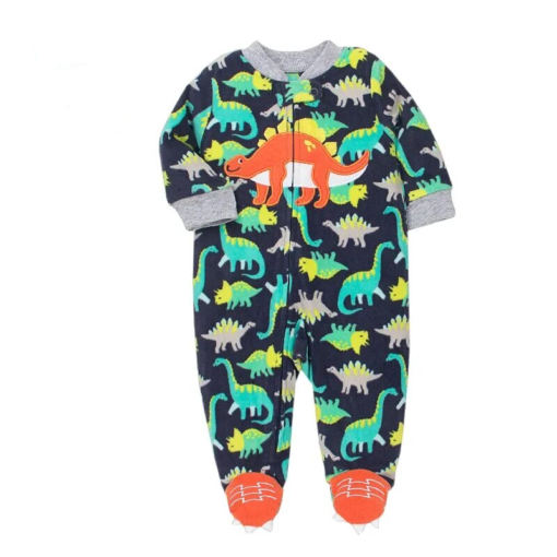 Cozy Fleece Baby Rompers 6